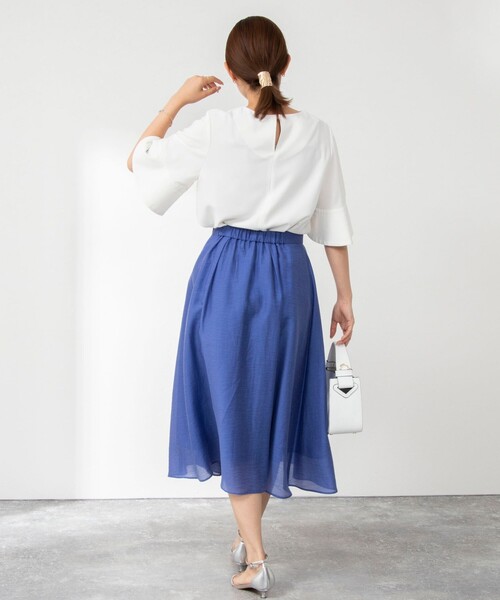 「NOLLEY'S」 半袖ブラウス 36 ブラック レディース_画像5