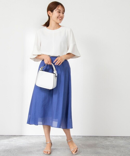 「NOLLEY'S」 半袖ブラウス 36 ブラック レディース_画像6