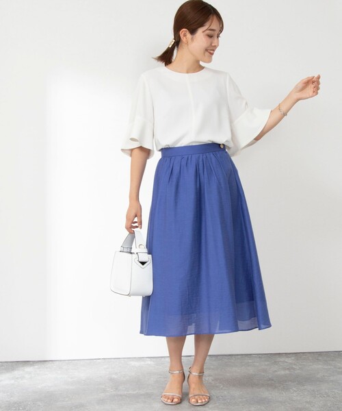 「NOLLEY'S」 半袖ブラウス 36 ブラック レディース_画像7