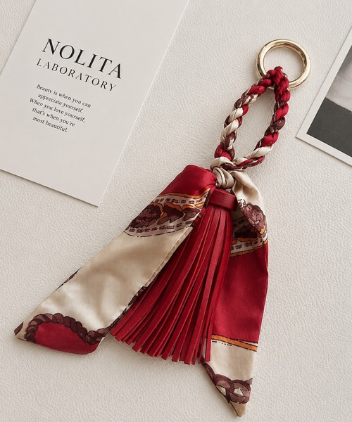 NOLITA LABORATORY チャーム 「 NOLITA / ノリータ 」 スカーフ付き