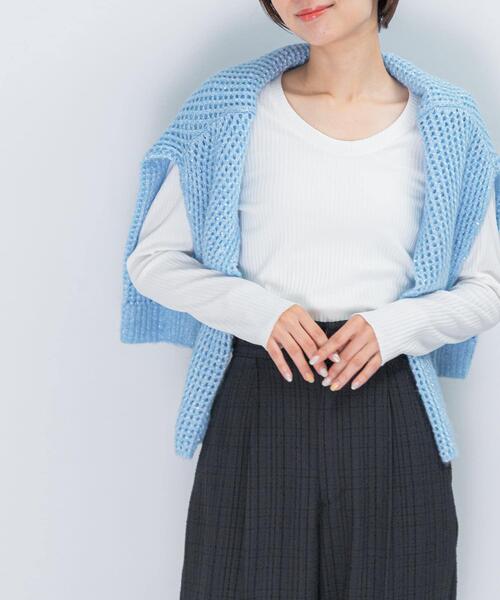 tシャツ Uネックリブプルオーバー レディース : ZOZOTOWN Yahoo!店