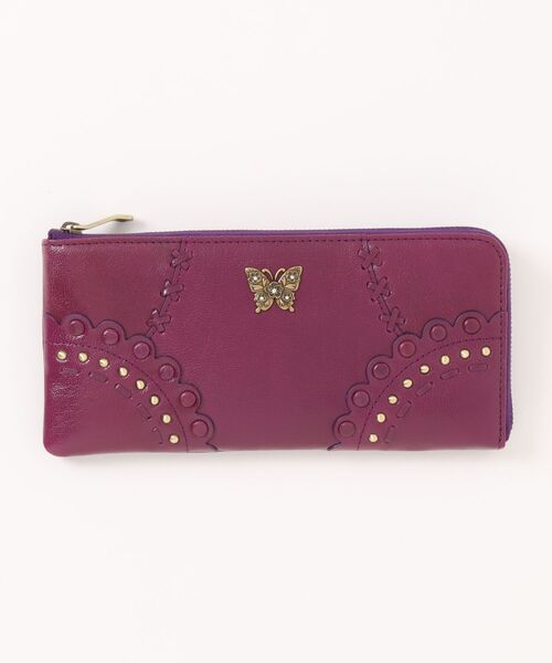 ANNA SUI（アナスイ） 財布 マチルダ 薄マチ長財布 レディース