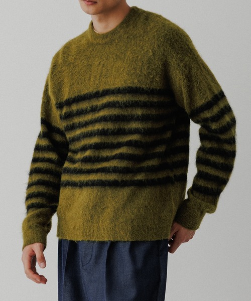 アダムエロペ（ADAM ET ROPE’）/バスクボーダーニット ADAM ET ROPE'（アダムエロペ） セーター ニット バスクボーダーニット