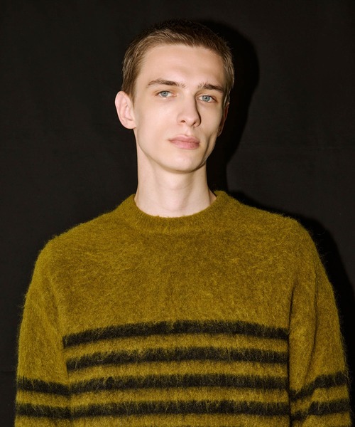 ADAM ET ROPE'（アダムエロペ） セーター ニット バスクボーダーニット