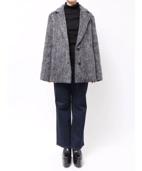 EMODA（エモダ） コート アウター シャギージャケットコート