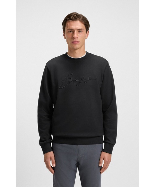 BOSS（HUGO BOSS） トレーナー スウェット コットンテリー リラックス