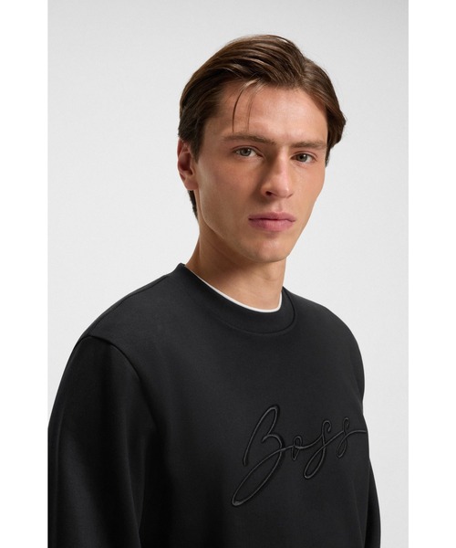 BOSS（HUGO BOSS） トレーナー スウェット コットンテリー リラックス