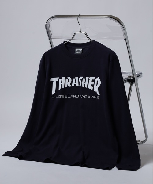 THRASHER（スラッシャー） tシャツ THRASHER MAG LOGO L/S TEE