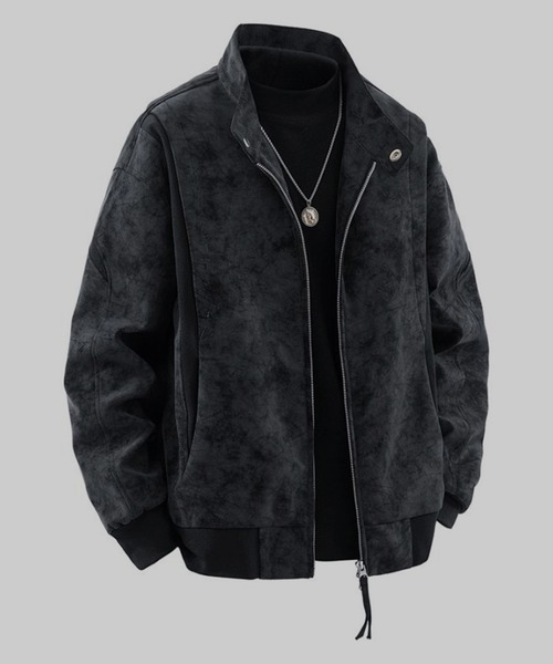 TOBEE ブルゾン アウター 「TOBEE」スエード レザージャケット