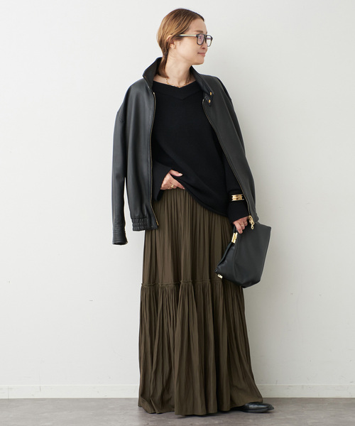 Deuxieme Classe スカート *Gather Maxi : ZOZOTOWN Yahoo!店 - 通販