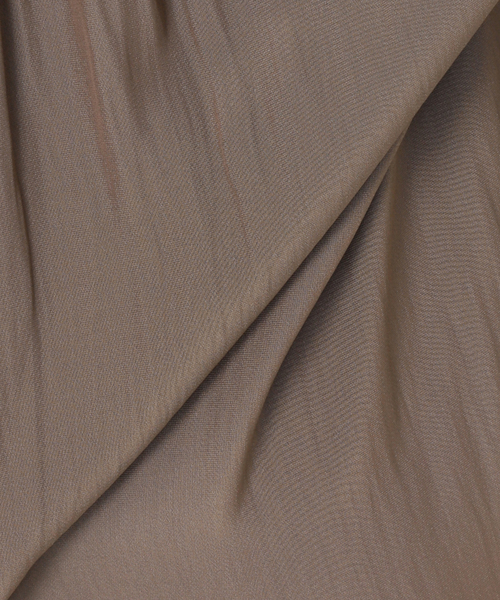 美品 Deuxieme Classe Gather Maxi スカートブラウンD Deuxieme Classe