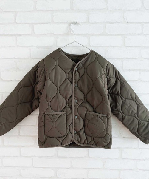 SHISKY（シスキー） ノーカラージャケット アウター ノーカラー