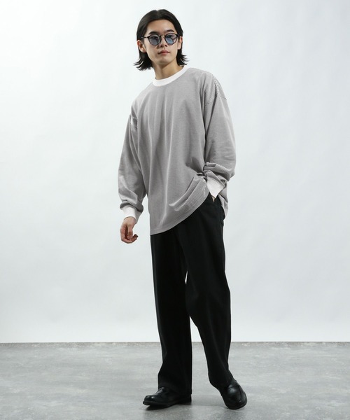 BAYFLOW（ベイフロー） tシャツ ボーダーTシャツ メンズ : ZOZOTOWN