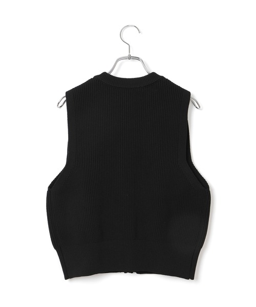 ADAM ET ROPE'（アダムエロペ） ニットベスト FREE レッド レディース