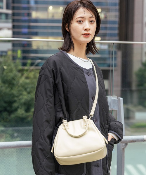 LAKOLE（ラコレ） ショルダーバッグ バッグ がま口風ミニ2WAY