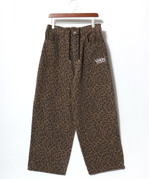 パンツ VISION PESO NETO CHECK BLACK BROWN VISION STREET WEAR（ヴィジョンストリートウェア） ワイドパンツ