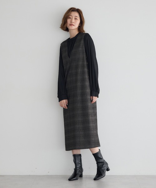 YECCA VECCA（イェッカヴェッカ） ジャンパースカート 「2点SET