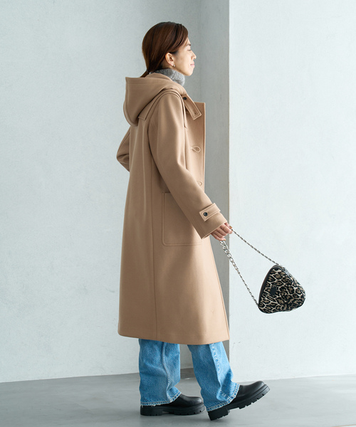 IENA（イエナ） ダッフルコート 36 ネイビー レディース : ZOZOTOWN