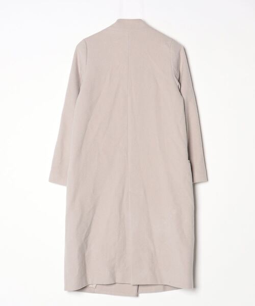 「UNITED TOKYO」 ノーカラーコート 1 グレー レディース_画像2