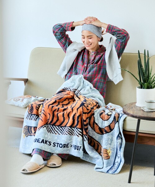 POST GENERAL ブランケット × FREAK'S STORE/ポストジェネラル