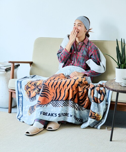 POST GENERAL ブランケット × FREAK'S STORE/ポストジェネラル