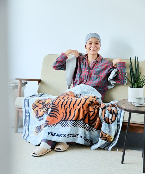 POST GENERAL ブランケット × FREAK'S STORE/ポストジェネラル