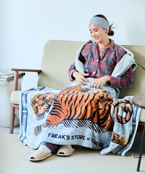 POST GENERAL ブランケット × FREAK'S STORE/ポストジェネラル