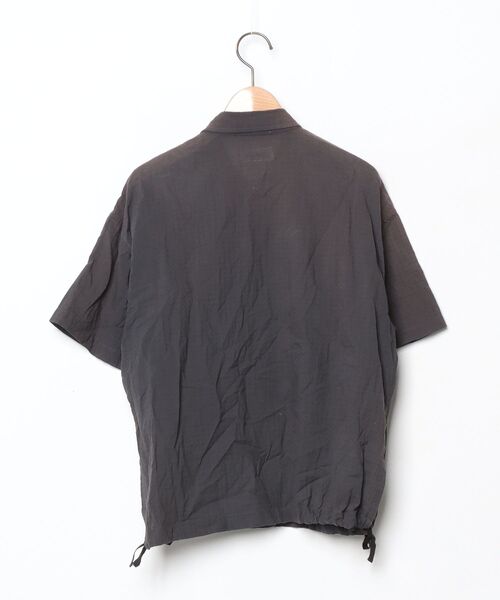 「BEAMS BOY」 半袖シャツ ONE SIZE チャコールグレー レディースの画像