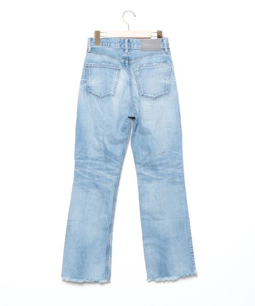 「TRUNC」 デニムパンツ 23inch ライトブルー レディース_画像2