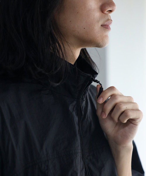 「CREARE -LINO-」 ナイロンベスト M ブラック メンズ_画像7