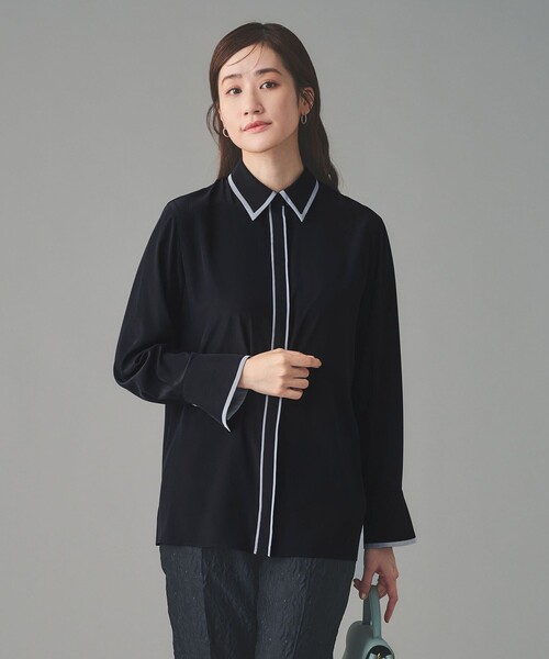 ユナイテッドアローズ　シャツブラウス UNITED ARROWS（ユナイテッドアローズ） ブラウス シャツ バイカラー