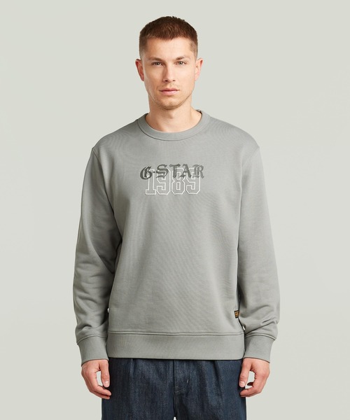 Grrrです☺︎ G-STAR RAW トレーナー スウェット 1989 Graphic Sweater/グラフィック