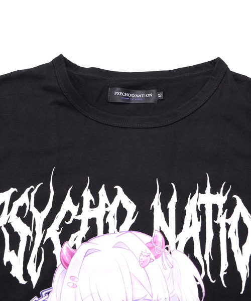 「Revo.」 「PSYCHONATION」長袖カットソー M パープル レディース_画像8