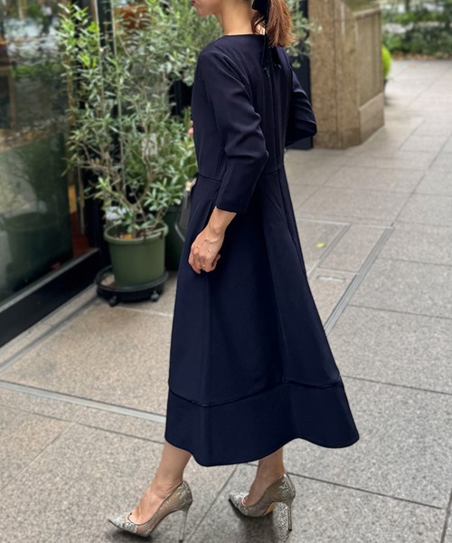 ST.ROONEY（セントルーニー） ワンピース キーネックフレアワンピース