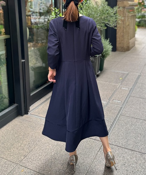 ST.ROONEY（セントルーニー） ワンピース キーネックフレアワンピース