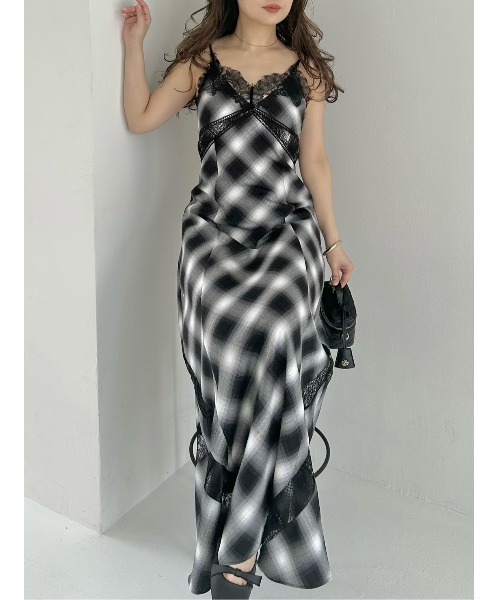 FRAY I.D（フレイ・アイディー） キャミソールワンピース 0 ブラック