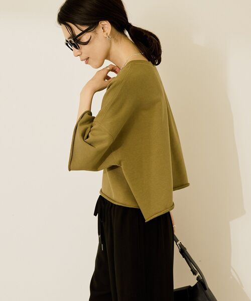 「AMERICAN HOLIC」 スウェットカットソー L グレー系その他 レディース_画像4