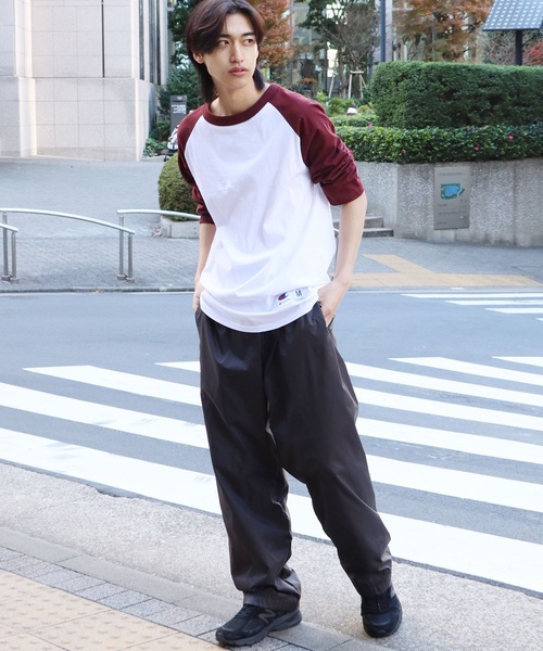 「LOS ANGELES APPAREL」 イージーパンツ X-LARGE グリーン メンズ_画像2