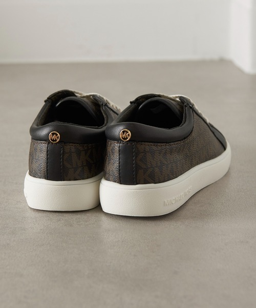 「MICHAEL KORS」 ローカットスニーカー 22.5cm ブラック レディース_画像3