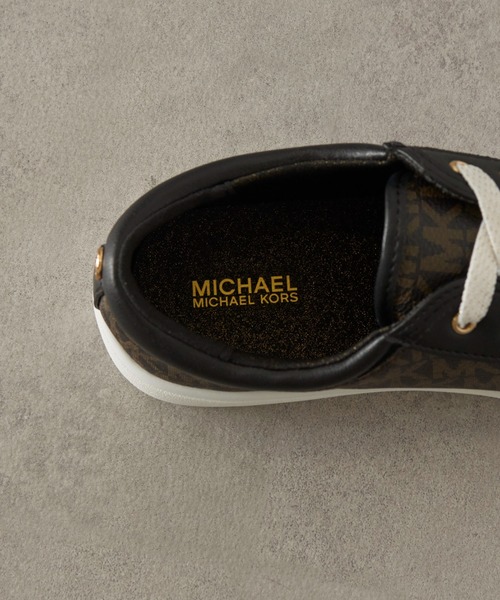 「MICHAEL KORS」 ローカットスニーカー 22.5cm ブラック レディース_画像6