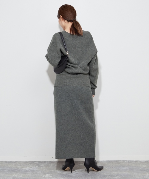 PLAGE 美品 グレー クロップド カーディガン Plage（カーディガン