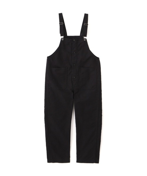 Schott コーデュロイ オーバーオール パンツ つなぎ ブラック M Schott N.Y.C（ショット） 「schott」 オーバーオール M ブラック