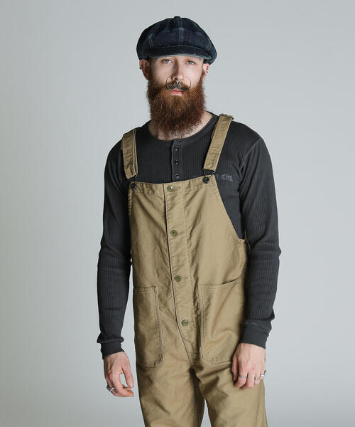 Schott N.Y.C（ショット） 「schott」 オーバーオール M ブラック