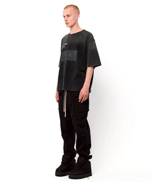 「DANKE SCHON」 イージーパンツ L ブラック メンズ_画像4