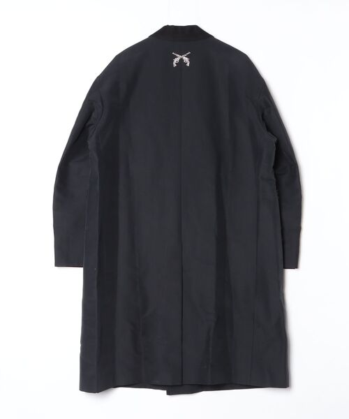 チェスターコート コート N/C CLOTH PEACH SKIN COAT メンズの画像