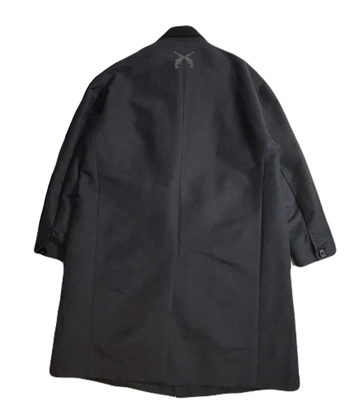 チェスターコート コート N/C CLOTH PEACH SKIN COAT メンズの画像