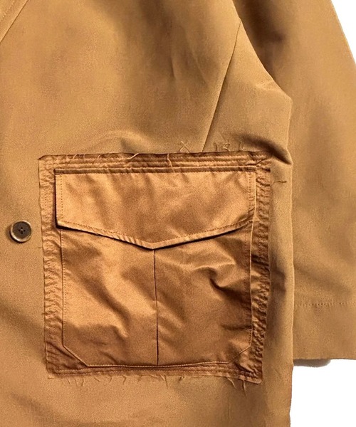 チェスターコート コート N/C CLOTH PEACH SKIN COAT メンズの画像