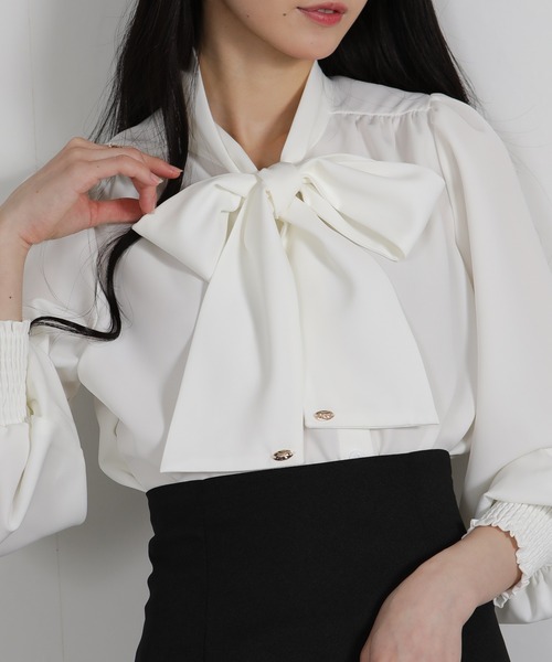 pumpkin port（パンプキンポート） ブラウス シャツ ゴールドプレート