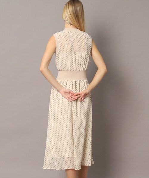 「DRESSTERIOR」 ノースリーブワンピース 36 ブラック レディース_画像5