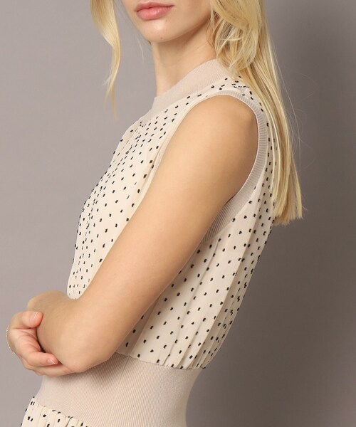 「DRESSTERIOR」 ノースリーブワンピース 36 ブラック レディース_画像7